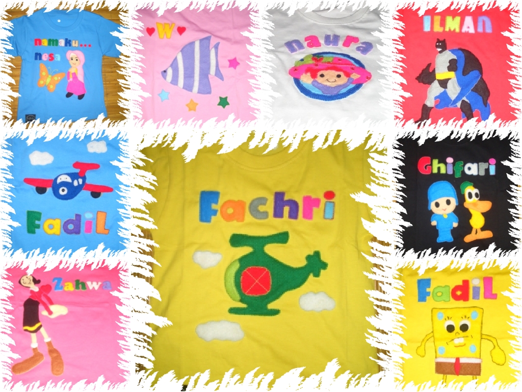 Kaos Flanel Keren Design Rapih Unik Dan Lucu Untuk Balita Anak